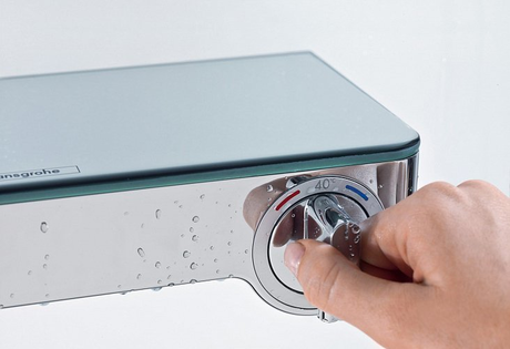 Душевая система Hansgrohe   Raindance Select Push 300 2jet Showerpipe 27126000 хром 