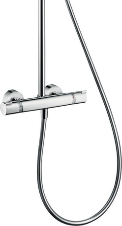 Душевая система Hansgrohe   Raindance Select S 240 2 jet Showerpipe  27129400 хром/белый