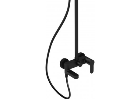Душевая система Paffoni Blu ZCOL632NO черный