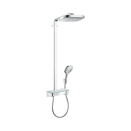 Душевая система Hansgrohe   Raindance Select Push 300 3jet Showerpipe 27127000 хром 