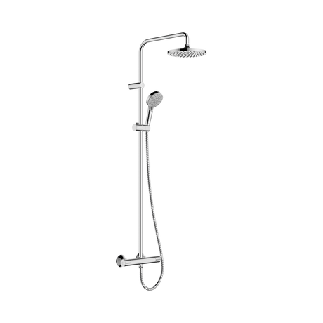Душевая система Hansgrohe   Showerpipe 230 1jet Vernis Shape Green 26318000 хром