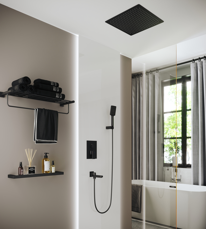 Душевая система Timo  Selene SX-2039/03SM черный