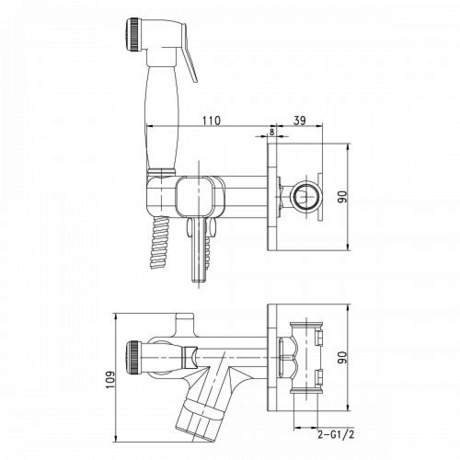 Смеситель Lemark Solo LM7165BL