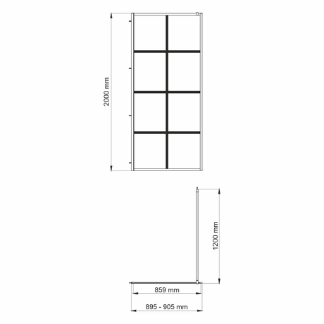 Душевое ограждение WasserKraft Glan 66W39  