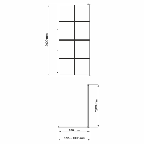 Душевое ограждение WasserKraft Glan 66W44 