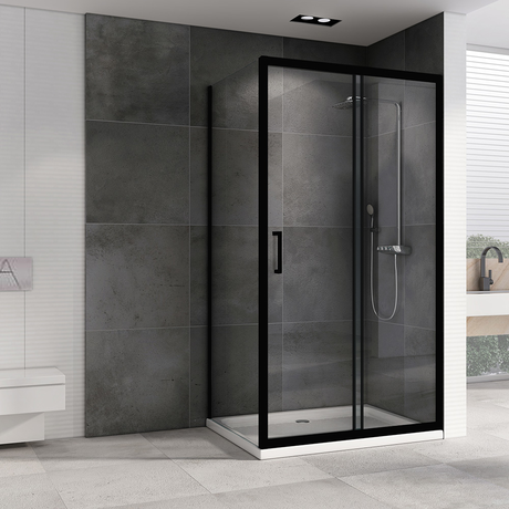 Душевое ограждение Abber    Schwarzer Diamant AG30180B-S85B