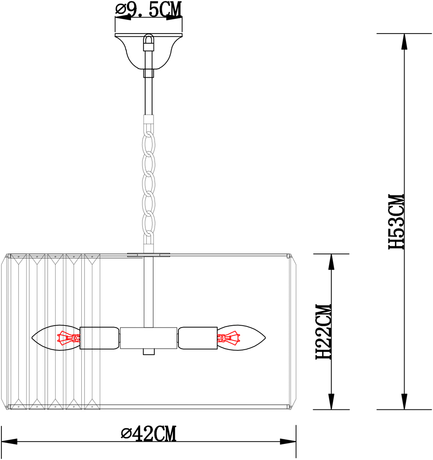 Люстра Arte Lamp  A1033LM-6GO POLLUX