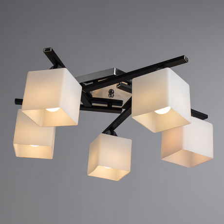 Люстра Arte Lamp  A8165PL-5BK VISUALE