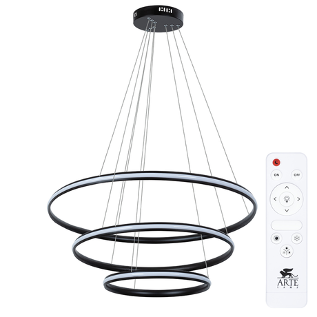 Люстра Arte Lamp  MERIDIANA A2198SP-3BK