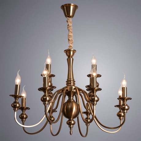 Люстра Arte Lamp  A6097LM-12PB PASSONI