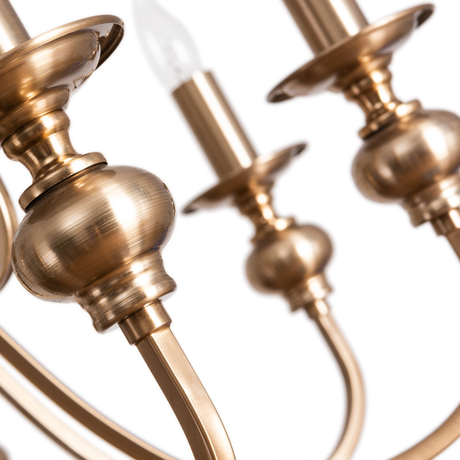 Люстра Arte Lamp  A6097LM-12PB PASSONI