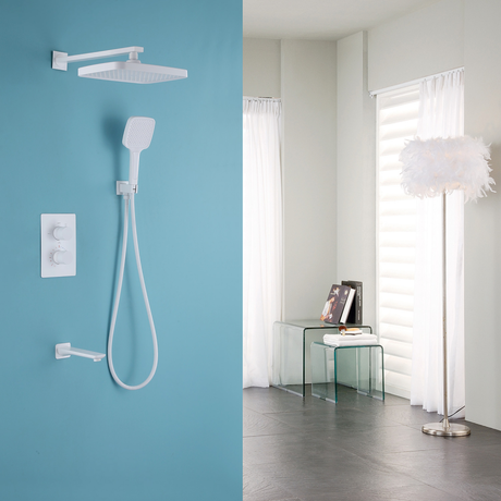 Душевая система Abber    Weiss Insel AF8050W  