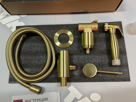 Душевая система Timo  Saona 2389/17SM золото матовое