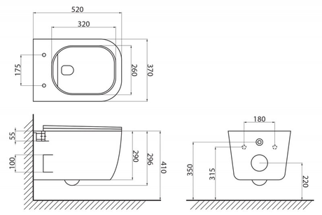 Унитаз BelBagno  GENOVA BB1102CH/BB1102SC