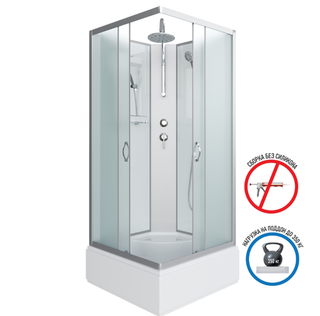 Душевая кабина Niagara  Classic NG-1108-14BKT