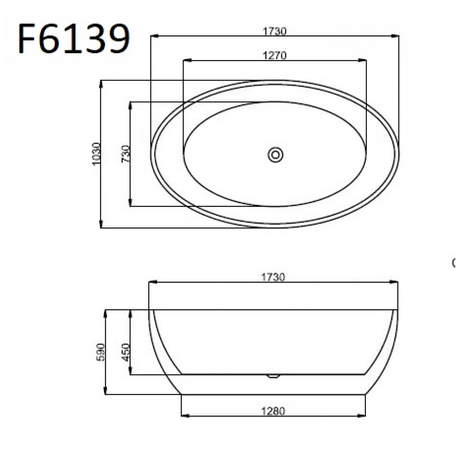 Ванна  Frank  F6139