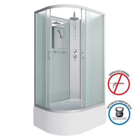 Душевая кабина Niagara   Classic NG-2310-14RBKT 