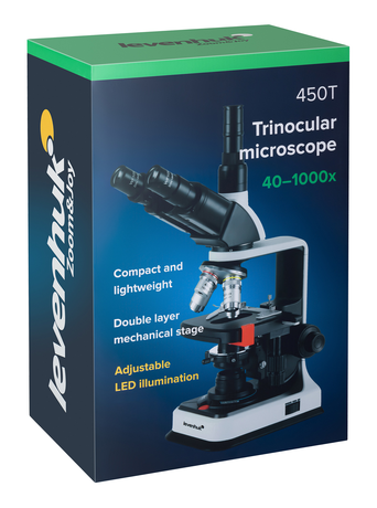 Микроскоп Levenhuk   450T, тринокулярный