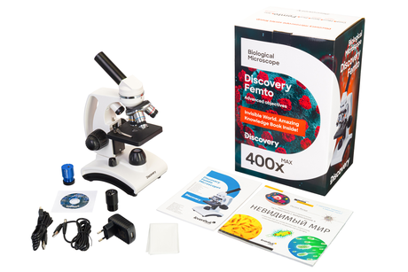 Микроскоп Discovery    Femto Polar с книгой