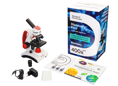 Микроскоп Discovery    Pico Terra с книгой