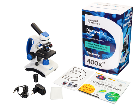 Микроскоп Discovery   Pico Gravity с книгой