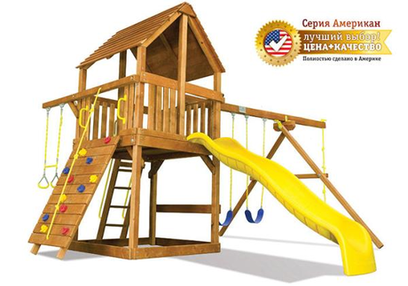 Детский городок Rainbow Play Systems  American Clubhouse Package II WR