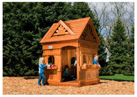 Детский городок Rainbow Play Systems  Playhouse Design 1