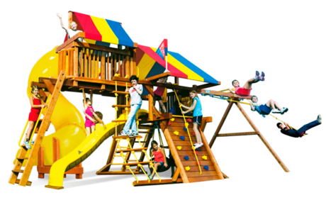 Детский городок Rainbow Play Systems  Sunshine Castle with Tower RYB