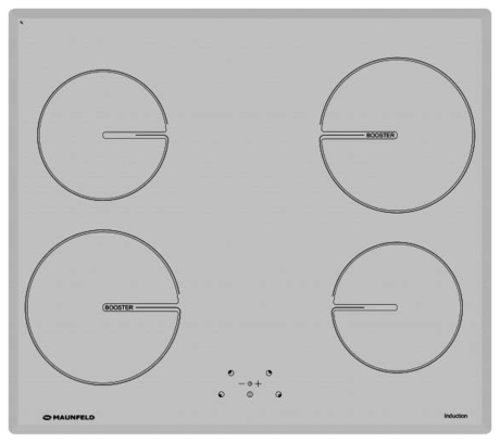 Варочная панель Maunfeld  MVI59.4HZ.2BT-WH