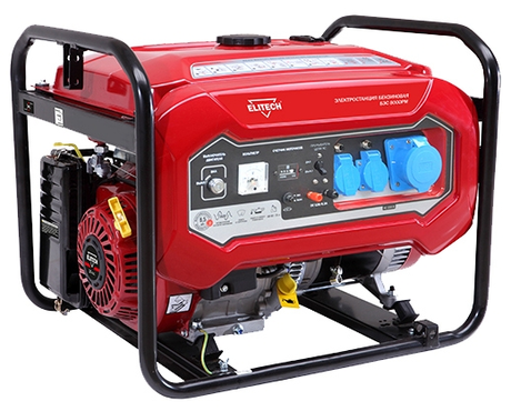Генератор Elitech  БЭС 8000 РМ