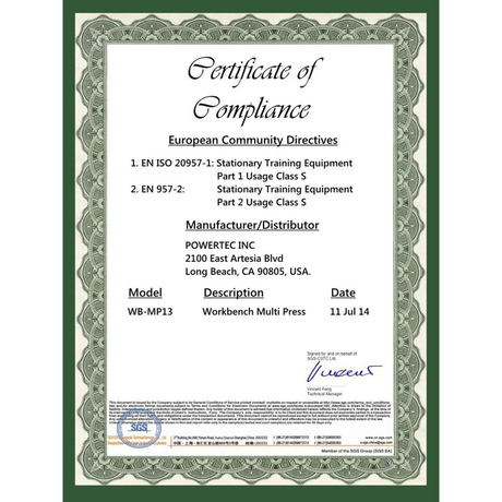 Силовая скамья Powertec Multi Press WB-MP13