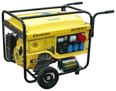 Генератор Champion  GG7501E-3 