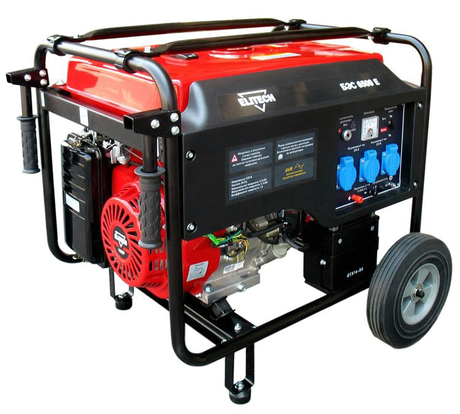 Генератор Elitech  БЭС 6500 Е