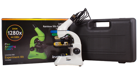 Микроскоп Levenhuk Rainbow D50L PLUS 2 Мпикс, лунный камень