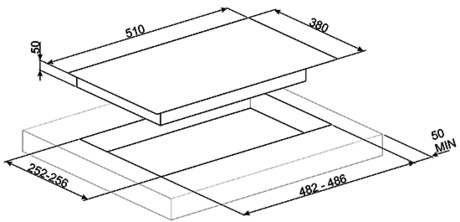 Варочная панель Smeg PV631CNX