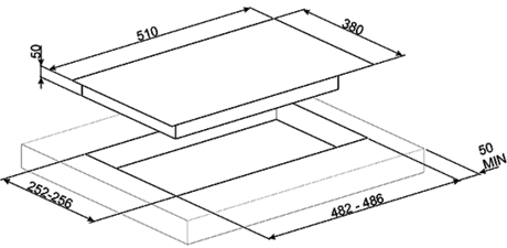Варочная панель Smeg PV632CNX
