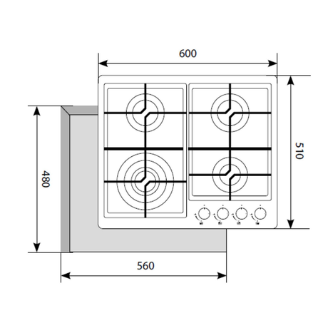 Варочная панель LEX GVS 645 BL Matt Edition
