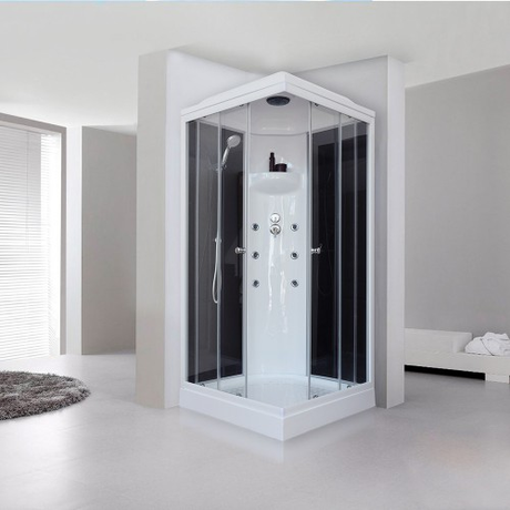 Душевая кабина Royal Bath RB 90HP3-WT белое/прозрачное