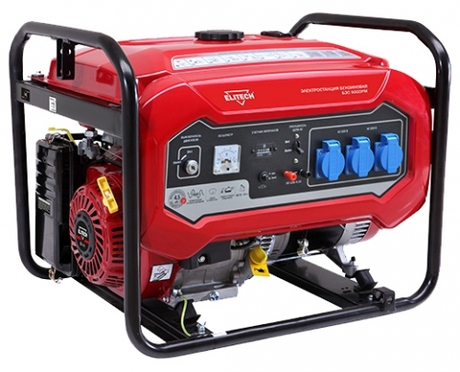 Генератор Elitech  БЭС 5000 РМ 