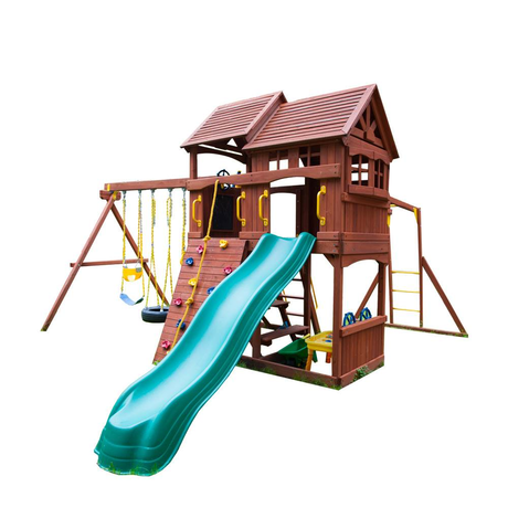 Детский городок New Sunrise  Новый Рассвет и рукоход