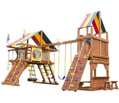 Детский городок Rainbow Play Systems  Sunshine Castle with Tower WR