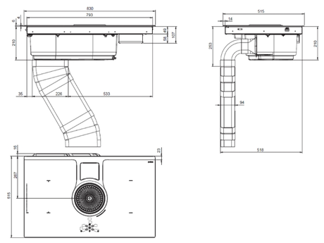 Варочная панель Elica NIKOLATESLA BL/A/83