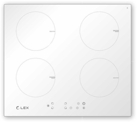 Варочная панель LEX EVI 640-1 WH