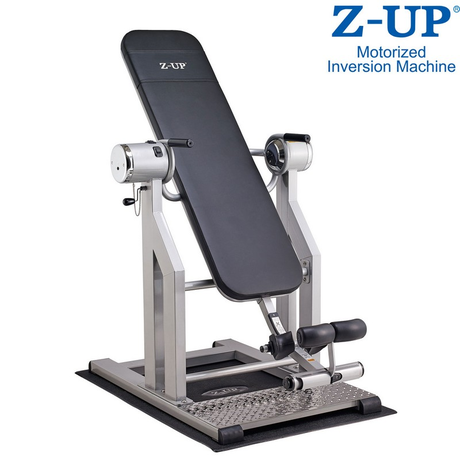 Инверсионный стол Z-UP  5 серебряная рама, черная спинка