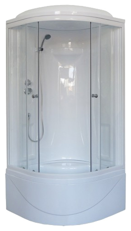 Душевая кабина Royal Bath RB 90BK1-T прозрачное