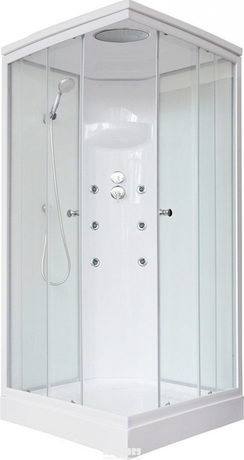 Душевая кабина Royal Bath RB 90HP3-WT белое/прозрачное