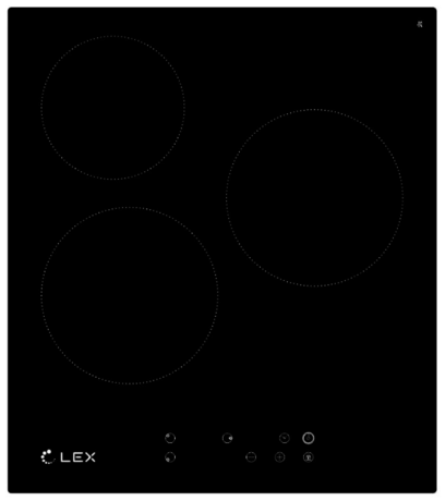 Варочная панель LEX EVH 430 BL