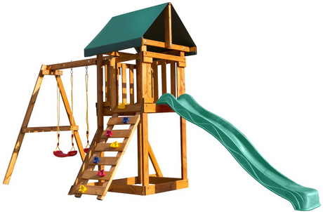 Детский городок Babygarden со скалолазкой и горкой 2.4 м