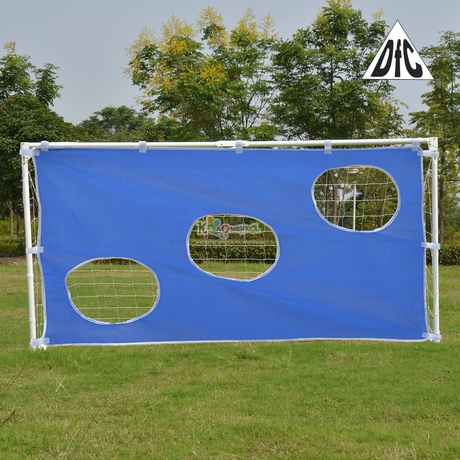 Ворота футбольные DFC  GOAL240ST  с тентом для отрабатывания ударов