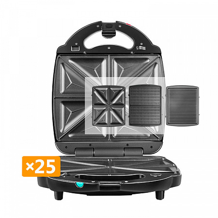 Мультипекарь REDMOND RMB-M716/3 черный/сталь